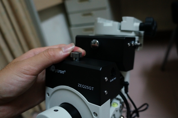 [開箱]iOptron Zeq25GT赤道儀開光