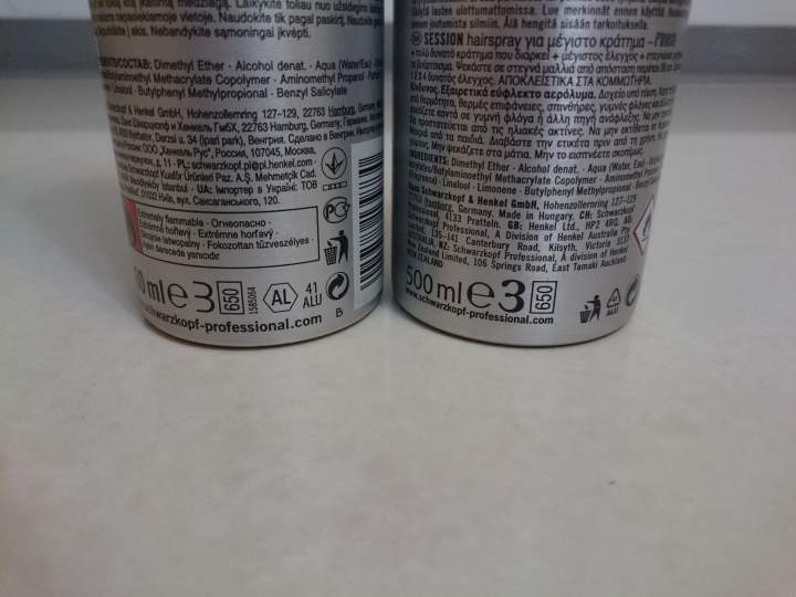[問題]Schwarzkopf 施華蔻 黑炫風 OSIS+ SESSION #3 的包裝有兩種?