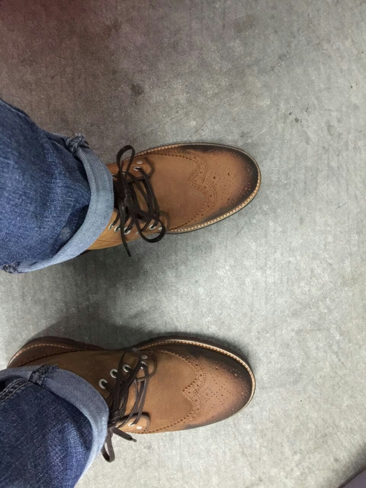 [開箱]Steve Madden 短筒皮靴