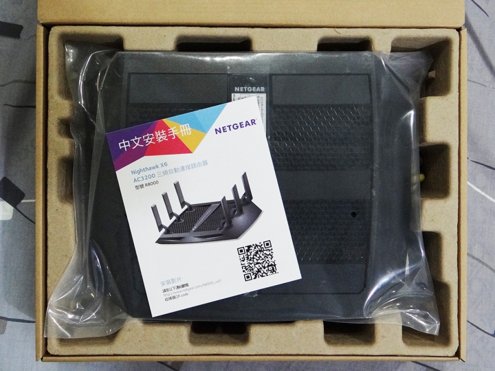 [music] NETGEAR Nighthawk X6 R8000 開箱