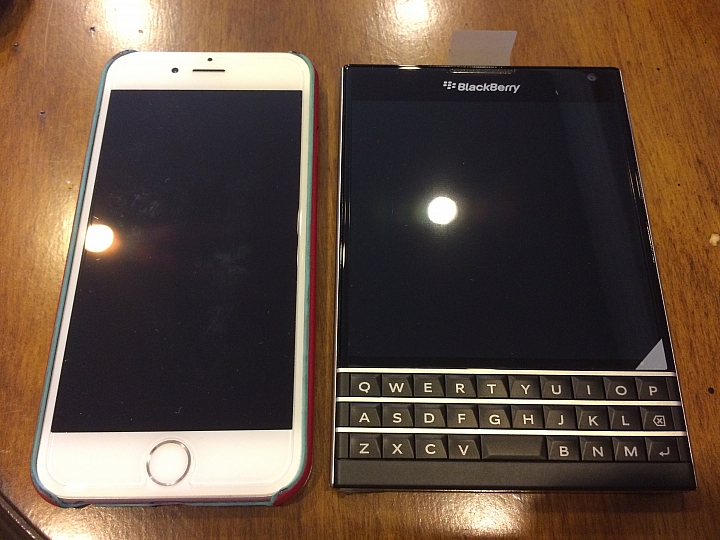 Blackberry Passport開箱分享與問題請益