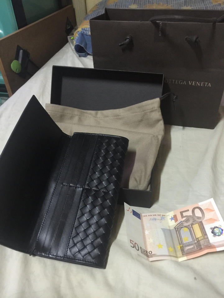 託歐元的福，入手BOTTEGA VENETA長夾(傷眼的不專業開箱)