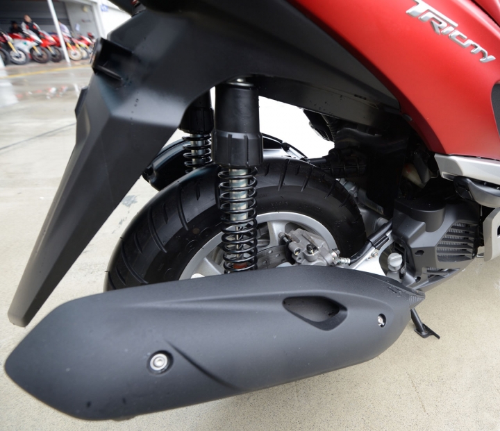 YAMAHA TRICITY 125 靜態外觀照