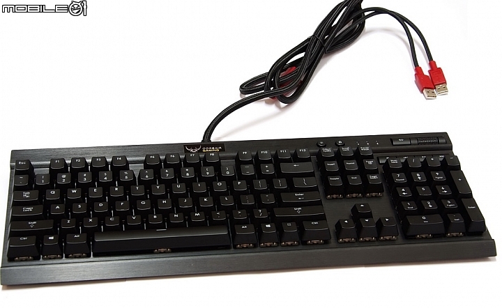 質感與外型兼具之CORSAIR電競鍵盤 - K70 RGB紅茶雙軸分享