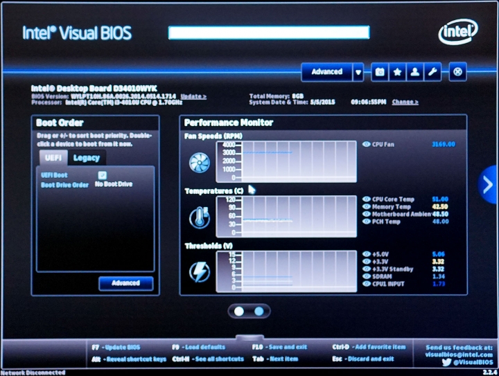 Intel NUC BOXD34010WYKH1 開箱+簡評 更新完畢