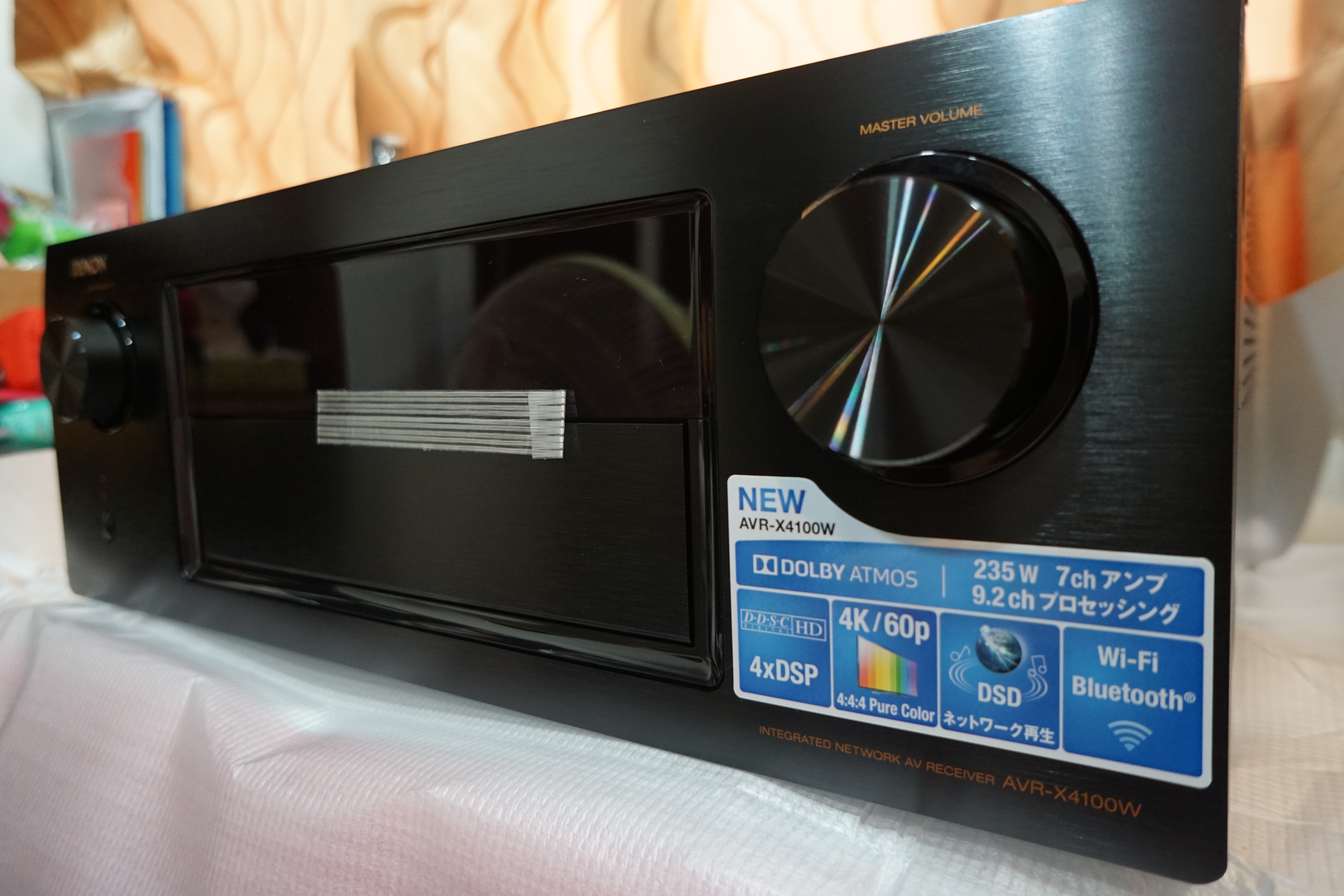 DENON X4100W 日規 開箱!!!