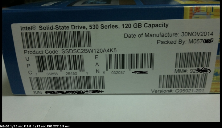 [開箱測試]親民的價格也有超強的效能 Intel 530 120GB