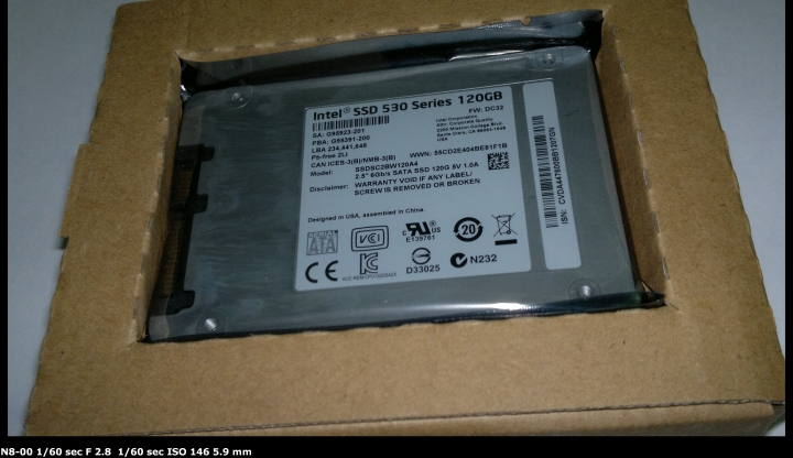 [開箱測試]親民的價格也有超強的效能 Intel 530 120GB