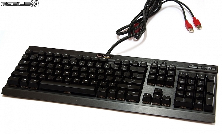 質感與外型兼具之CORSAIR電競鍵盤 - K70 RGB紅茶雙軸分享