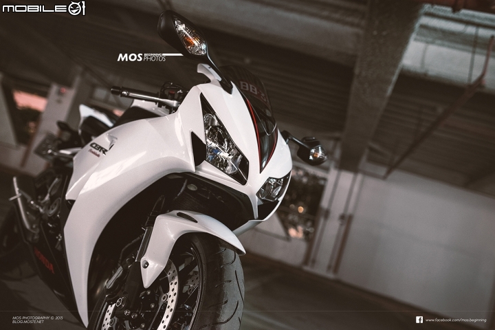 Honda CBR Fireblade pearl white 開箱分享