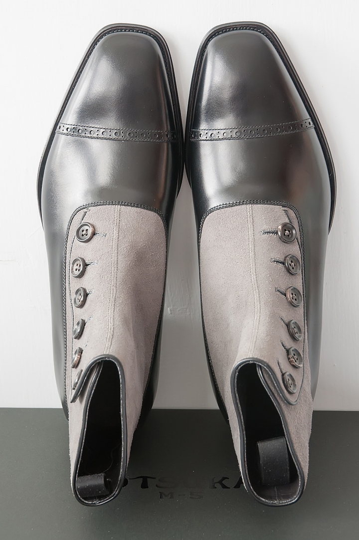 大塚製靴 Button-up Boots 皮鞋
