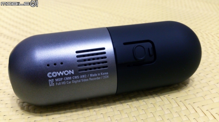 [開箱]Cowon AW2 小巧，前鏡+後鏡個別1080P!...