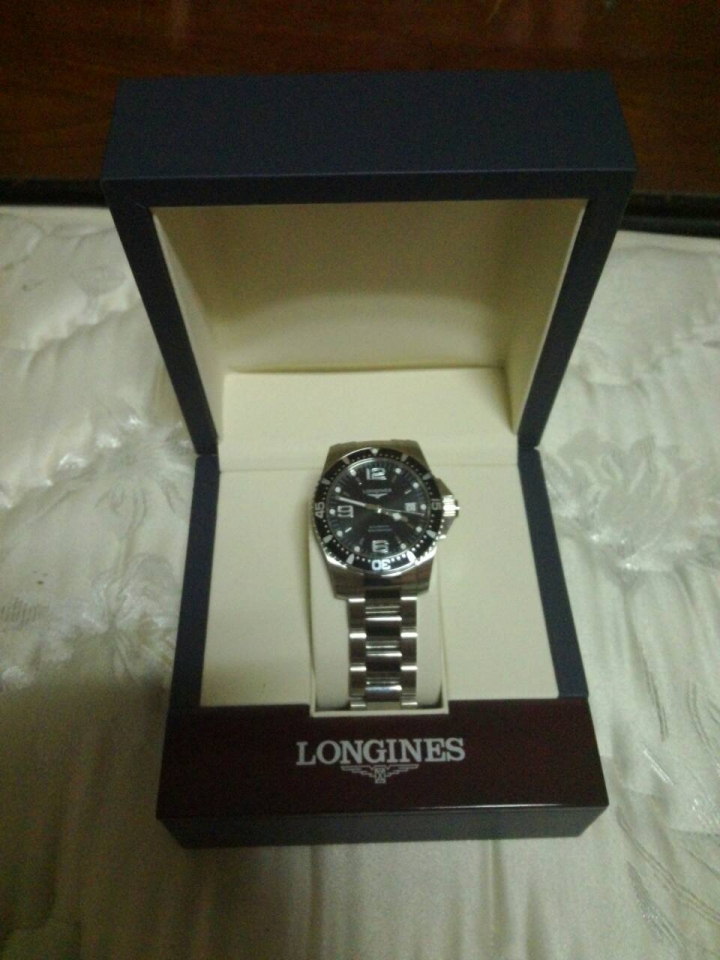 『開箱』Longines Hydroconquest 浪琴黑水鬼機械淺水錶
