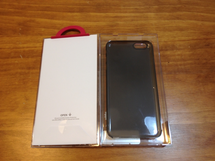 [不專業開箱]O!coat 0.4 Jelly iPhone 6 plus超薄殼