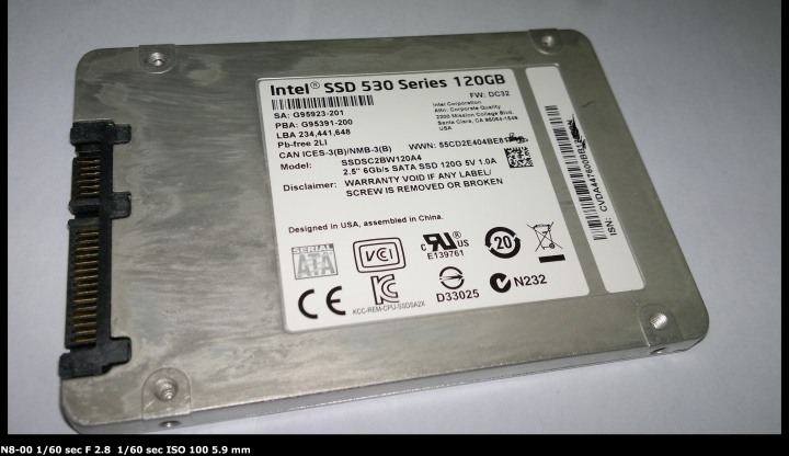 [開箱測試]親民的價格也有超強的效能 Intel 530 120GB