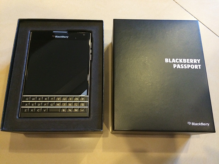 Blackberry Passport開箱分享與問題請益
