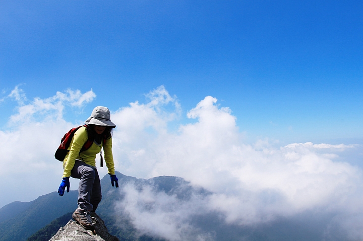 跳躍鳶嘴山