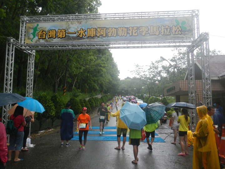 難忘「濕背秀」的一馬--阿勃勒花季馬拉松