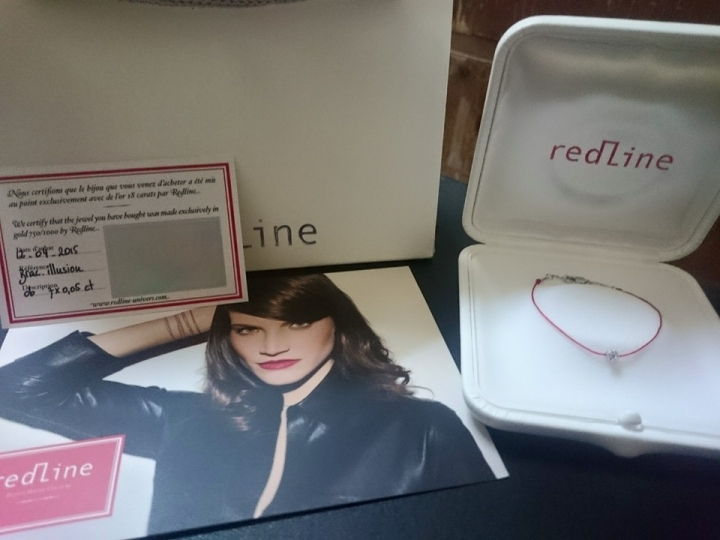 [開箱文]法國 RedLine 鑽石手鍊