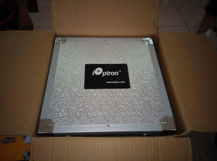 [開箱]iOptron Zeq25GT赤道儀開光