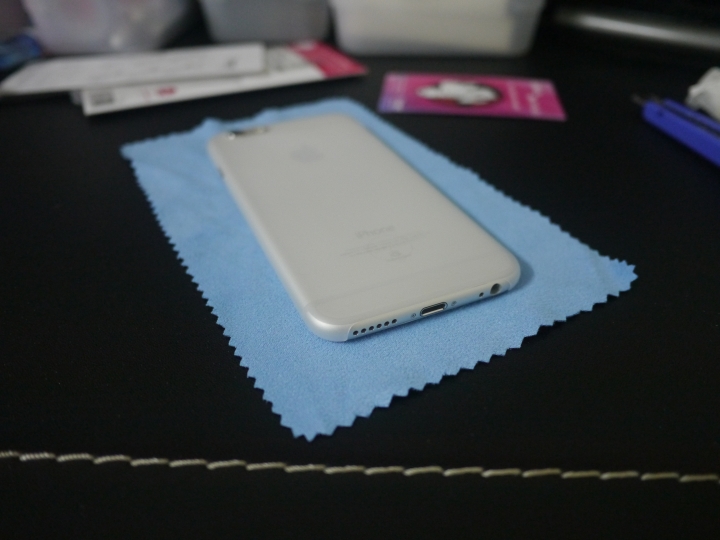【開箱分享】Ozaki O!coat 0.3 Jelly iPhone6 4.7 霧透白