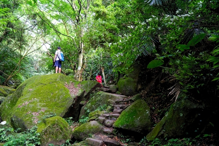 ▌新北石門‧旅遊景點 ▌台北近郊的熱門消暑勝地【青山瀑布】