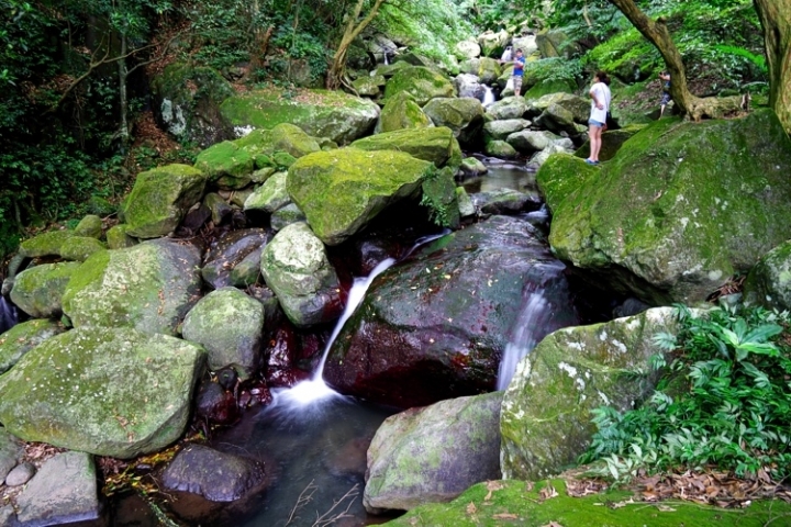 ▌新北石門‧旅遊景點 ▌台北近郊的熱門消暑勝地【青山瀑布】