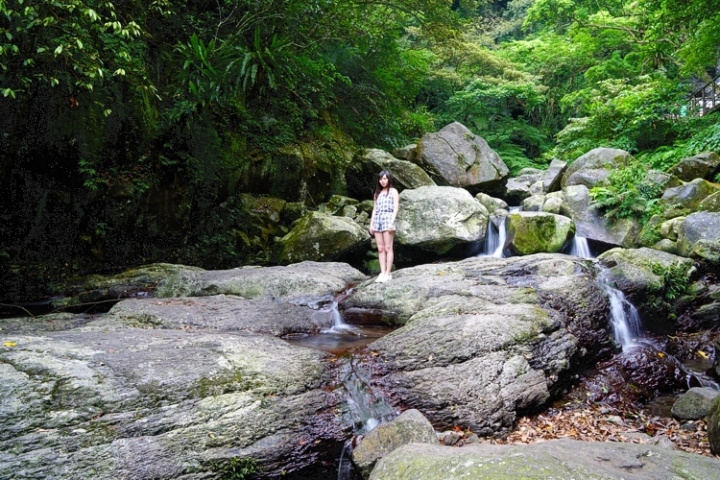 ▌新北石門‧旅遊景點 ▌台北近郊的熱門消暑勝地【青山瀑布】