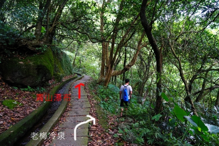 ▌新北石門‧旅遊景點 ▌台北近郊的熱門消暑勝地【青山瀑布】