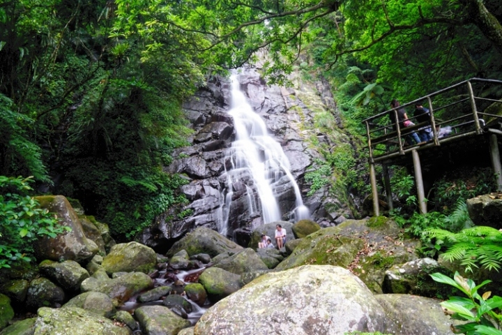 ▌新北石門‧旅遊景點 ▌台北近郊的熱門消暑勝地【青山瀑布】
