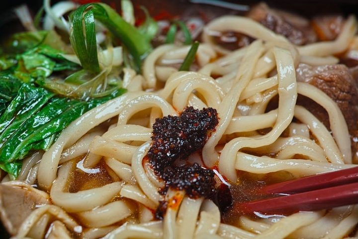 台北 信義安和站 貓侍 江戶製麵所 吃牛肉烏龍麵