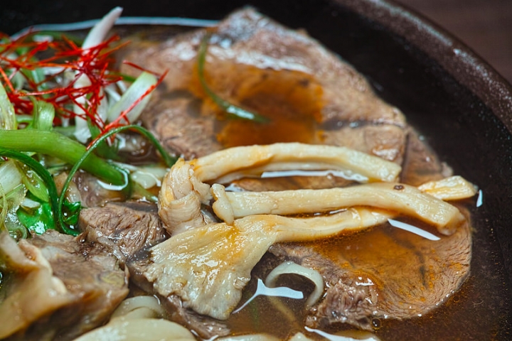 台北 信義安和站 貓侍 江戶製麵所 吃牛肉烏龍麵