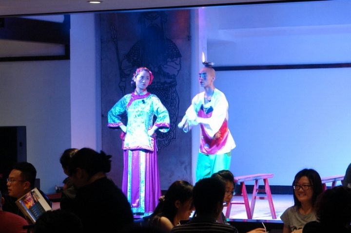 成都。皇城老媽