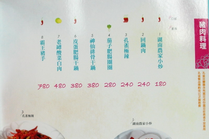台中美食--孔雀川湘食集