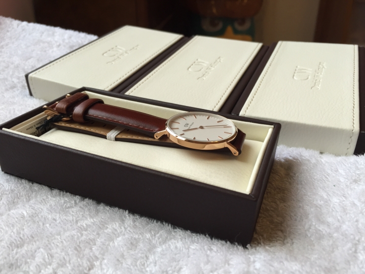 Daniel wellington 手錶開箱 (圖多