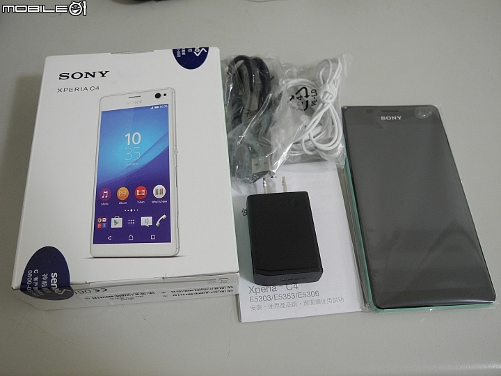Sony Xperia C4 微開箱....未玩待續