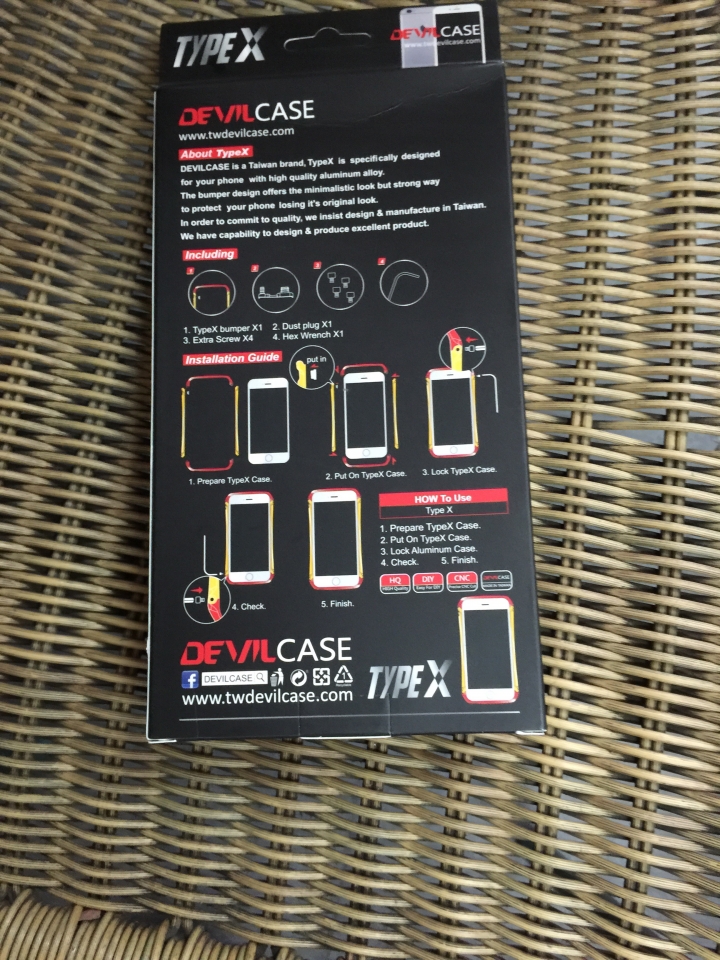 等超久的新版Devilcase i6+殼