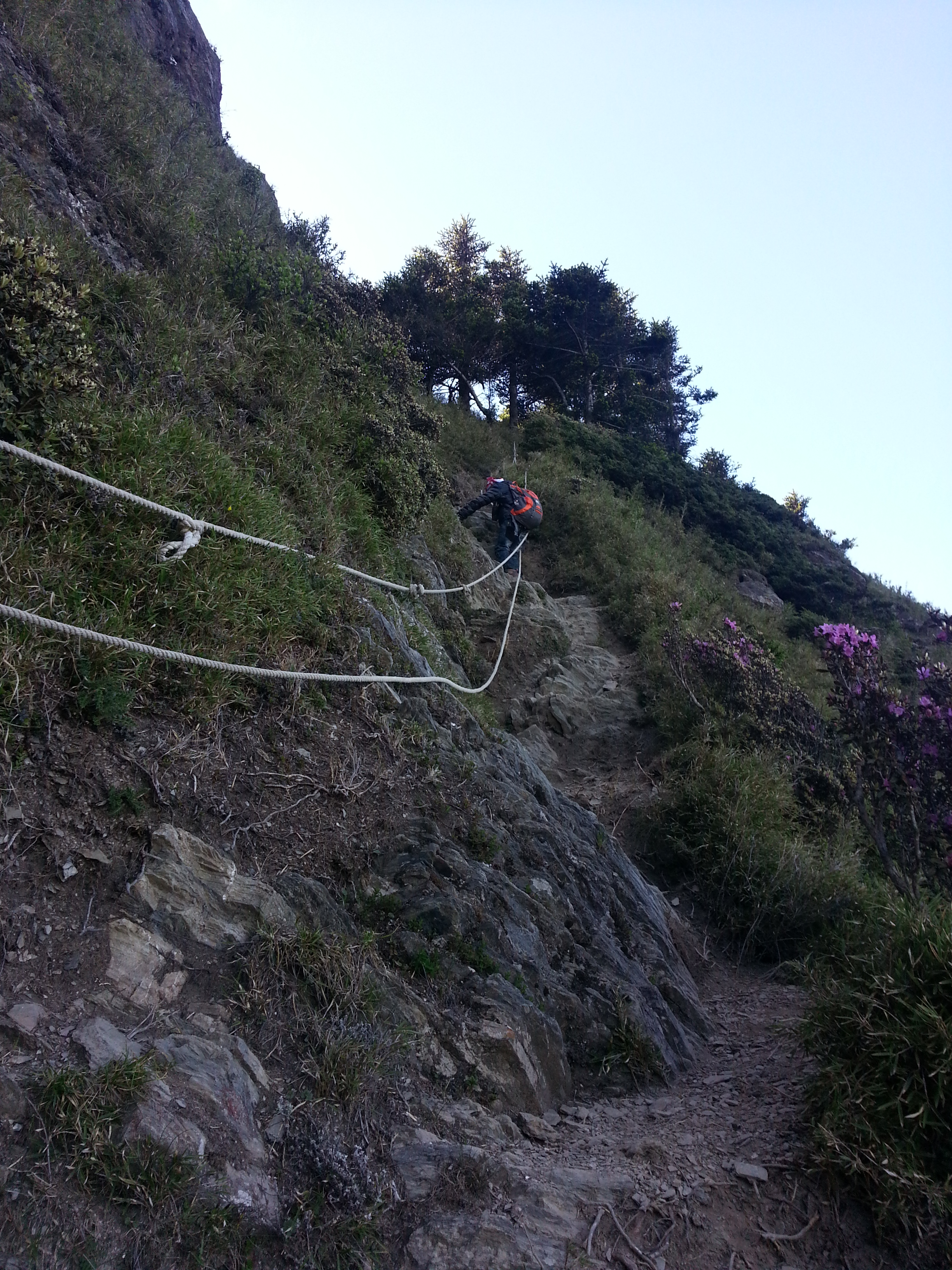 好陡之....畢祿山3371m