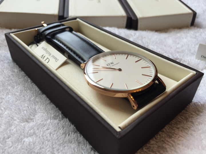 Daniel wellington 手錶開箱 (圖多