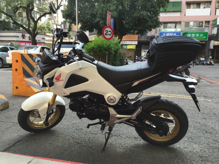 MSX125小開箱 + 後車箱 + 部品分享