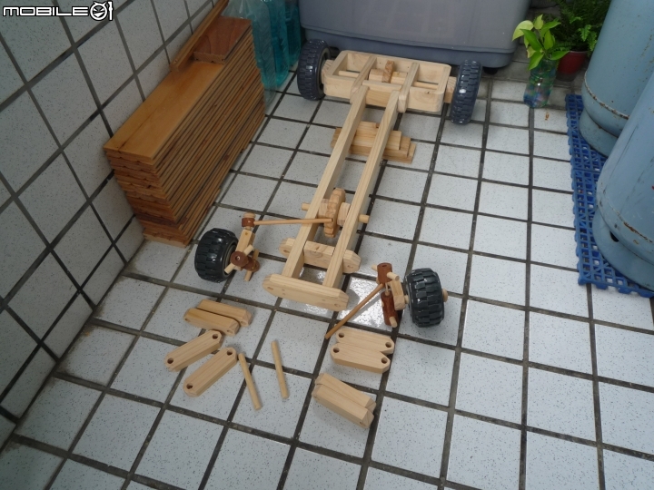 [分享]木製卡丁車 全木製齒輪版 不打鏍絲釘