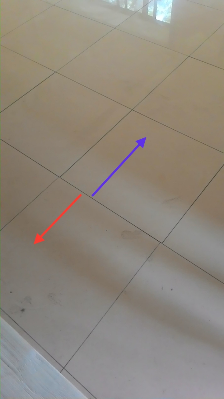 請教磁磚線不齊