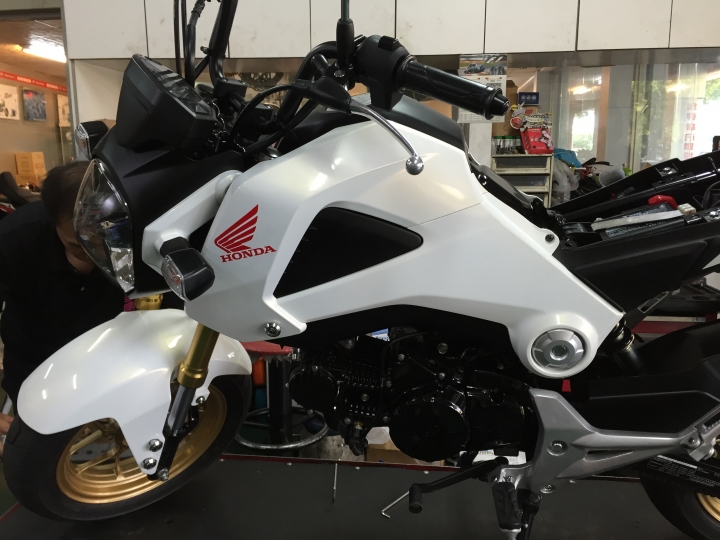 MSX125小開箱 + 後車箱 + 部品分享