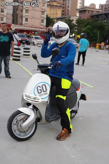 5月28日參加 GOGORO 台北場「 Smartscooter 智慧雙輪試乘心得分享」。