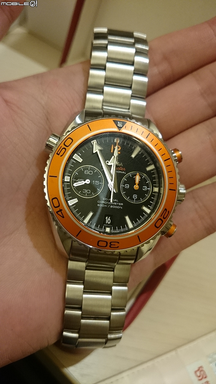 買給自己的禮物～終於喬下去了＠＠(OMEGA)