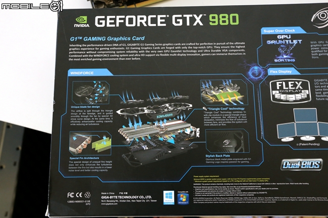 [測試] Gigabyte G1 Gaming GTX980 / GTX970 / GTX960 實測心得分享