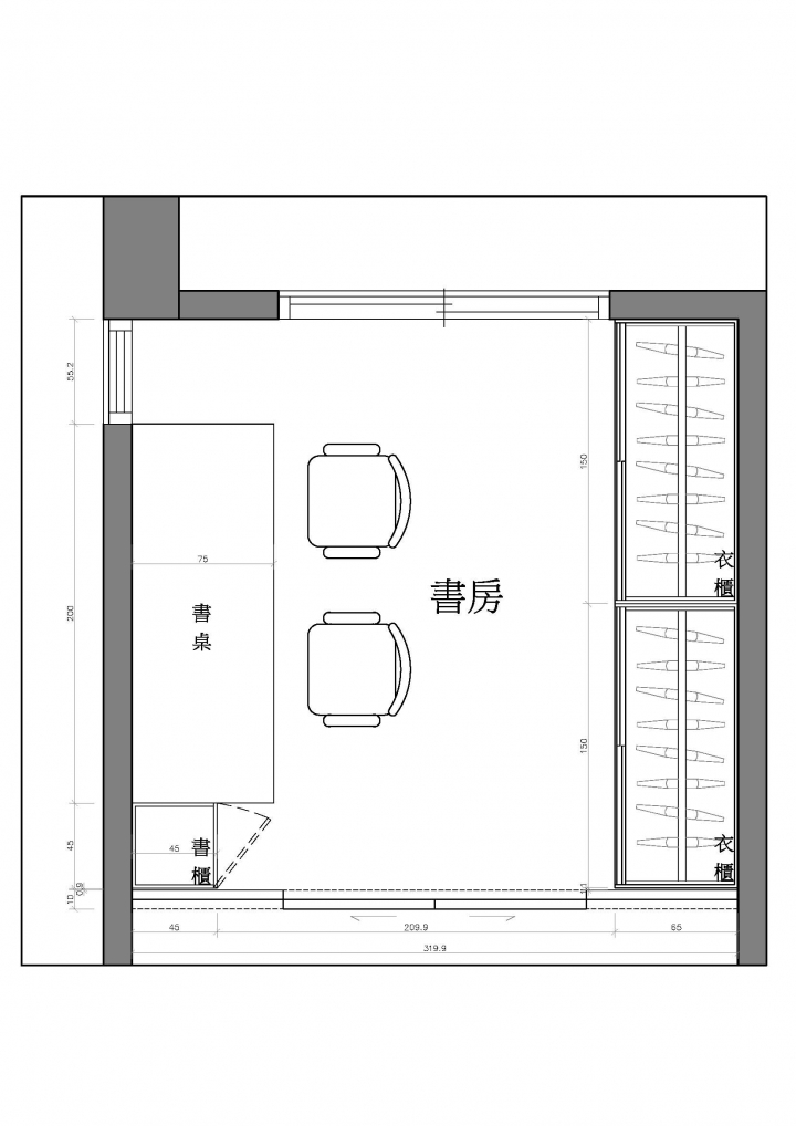 角落落地窗設計