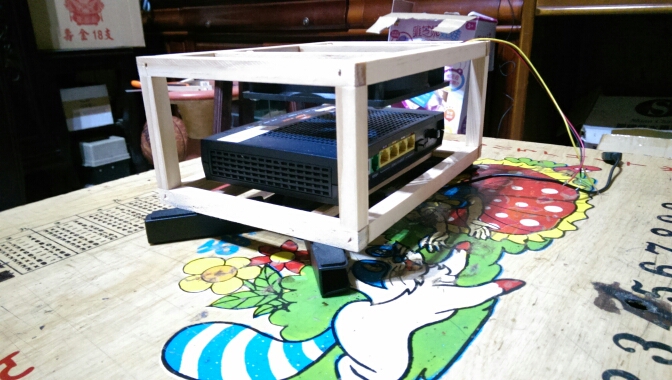 自製小烏龜散熱架