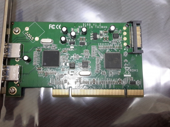 [開箱] 老電腦的飛翔升級~~Uptech UT230 & SC310 擴充卡開箱 (U3S6)