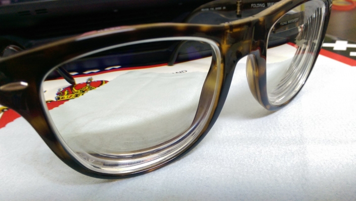 [開箱]RayBan 4105 wayfarer 710 54mm 配度數+Nikon全視線+抗藍光